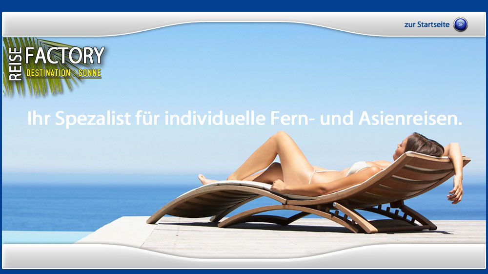 Willkommen bei Reise-Factory